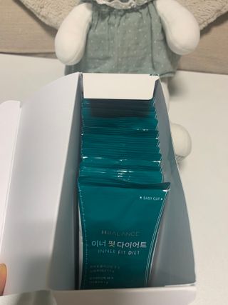 하나마이 이너핏 다이어트 30g x 14포 올인원 체중조절용 쉐이크 / 프락토올리고당+스피루리나 함유 피부탄력 까지~ — 5점을 준 리뷰어가 2023년 3월 올린 사용 사진