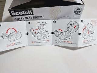 3M 한번의 터치로 깔끔하게 착! 원터치 테이프 디스펜서 — 5점을 준 리뷰어가 2023년 7월 올린 사용 사진