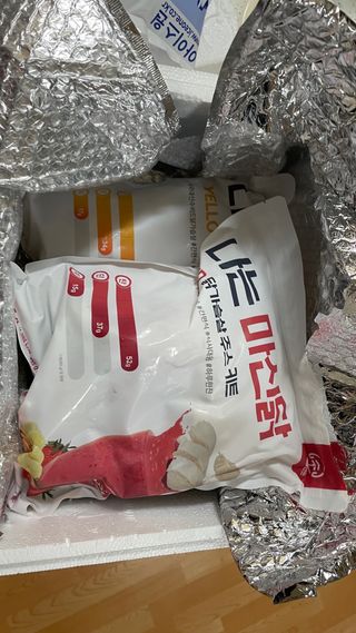 수플먼트 나는 마신닭!! 닭가슴살 주스키트, 먹기 힘들었던 닭가슴살 이제는 마시자 — 5점을 준 리뷰어가 2022년 12월 올린 사용 사진