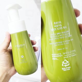 [후르디아] 아보카도 약산성 비건 여성 청결제 — 4.5점을 준 리뷰어가 2021년 7월 올린 사용 사진