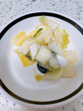 셰프애찬 단호박 백김치 1kg — 5점을 준 리뷰어가 2022년 10월 올린 사용 사진