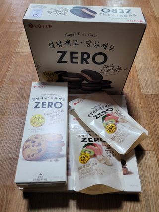 ZERO (초콜릿 칩 쿠키, 카카오 케이크, 후르츠 젤리, 아이스 콜라, 아이스 초코바) — 5점을 준 리뷰어가 2022년 6월 올린 사용 사진