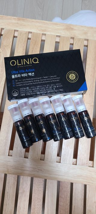 올리닉 울트라비타액션 — 5점을 준 리뷰어가 2021년 10월 올린 사용 사진