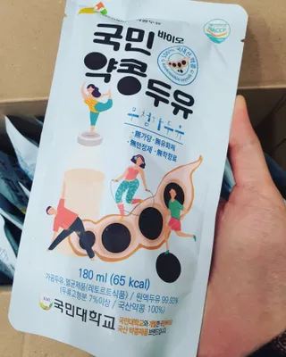 국민바이오 약콩두유 — 5점을 준 리뷰어가 2022년 5월 올린 사용 사진