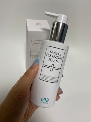 LAB FOR YOU 멀티엑스클렌징폼 — 5점을 준 리뷰어가 2022년 8월 올린 사용 사진