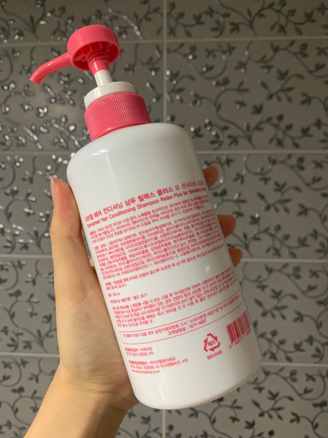 헤어 컨디셔닝 샴푸 릴렉스 500ml 리뷰 사진