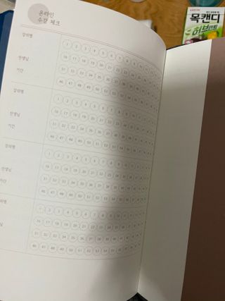 응원과 위로가 필요한 당신에게  리훈 하고싶은말 스터디 플래너 — 5점을 준 리뷰어가 2021년 5월 올린 사용 사진