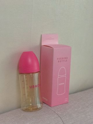 유비맘 PPSU 젖병 노꼭지_260ml_컬러 랜덤 발송 — 5점을 준 리뷰어가 2020년 12월 올린 사용 사진