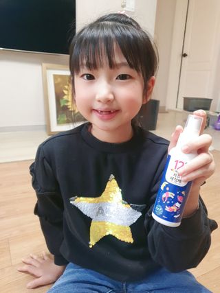 셀바이져 항균 스프레이 핸드워시 + 키즈세정제 SET — 5점을 준 리뷰어가 2021년 2월 올린 사용 사진