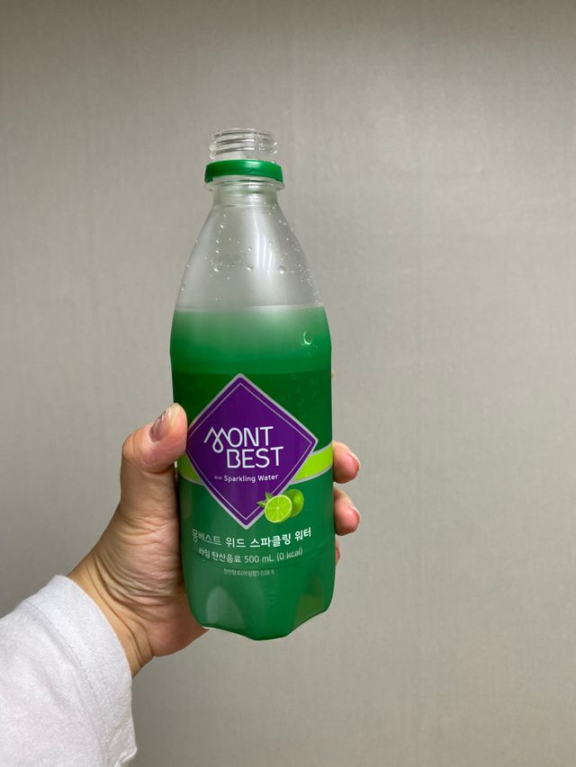 Montbest with Sparkling water Lime20병 리뷰 사진