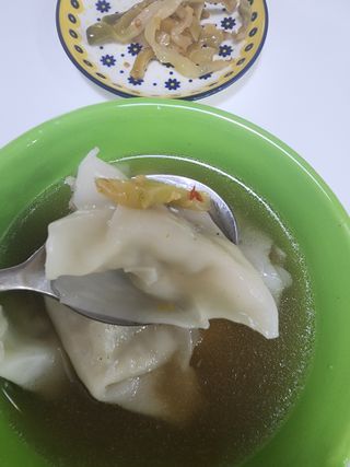 루시델리 야미하우스 홍콩 스파이시 프리미엄 짜사이 무침 500g — 5점을 준 리뷰어가 2024년 6월 올린 사용 사진