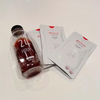 클린24시간 1BOX(5포) + 전용보틀(500ml) — 3점을 준 리뷰어가 2023년 5월 올린 사용 사진