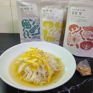 이풀 이로운풀 다시팩 3종세트(담백한맛, 감칠맛, 순한맛) — 5점을 준 리뷰어가 2022년 10월 올린 사용 사진