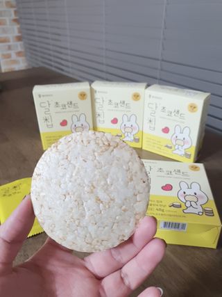 네이처오다 달칩 초코샌드 — 5점을 준 리뷰어가 2021년 2월 올린 사용 사진