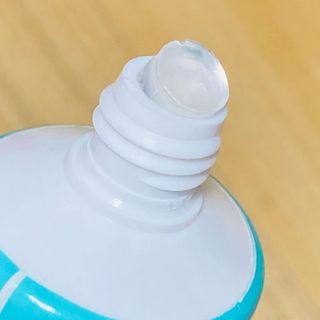 치과에서 쓰는 치약 _ 라벨제로 저불소 꼬마, 키즈, 유아, 베이비, 주니어 안전한 어린이치약 — 5점을 준 리뷰어가 2022년 12월 올린 사용 사진