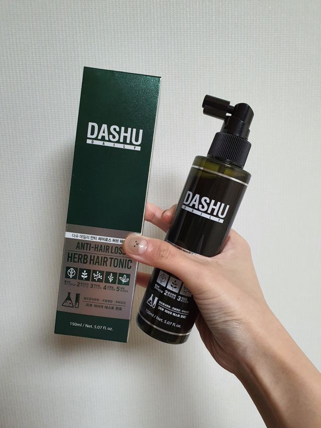 다슈 데일리 안티 헤어로스 허브 헤어토닉 150ml 리뷰 사진