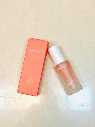 산다화 더블 이펙트 안티 링클 세럼 50ml — 4점을 준 리뷰어가 2021년 11월 올린 사용 사진