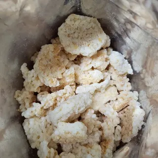 미즈꼬레아 치즈맛 누룽지크리스피 — 5점을 준 리뷰어가 2022년 1월 올린 사용 사진
