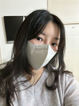 [케이퓨리] 케이퓨리 항균 구리마스크 15매 (대형/중형/키즈) — 5점을 준 리뷰어가 2022년 12월 올린 사용 사진