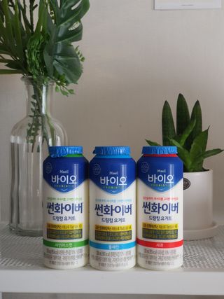 LIVE 매일바이오 썬화이버 드링킹 요거트 — 5점을 준 리뷰어가 2022년 8월 올린 사용 사진