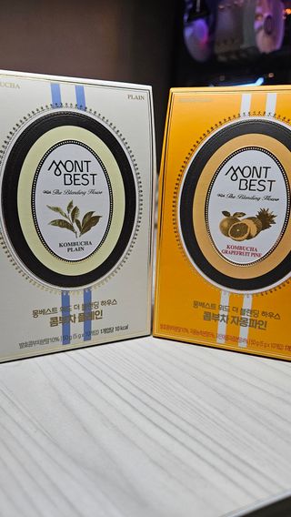 [몽베스트] 위드더 블랜딩 하우스 콤부차 _ 버라이어티팩 — 5점을 준 리뷰어가 2024년 3월 올린 사용 사진