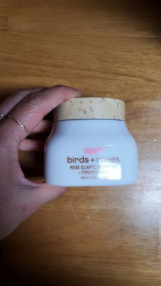 오오하와이 버즈 플러스 로지스 로즈 쿼츠 하이드레이팅 플러스 퍼밍 마스크 150g — 4.5점을 준 리뷰어가 2021년 2월 올린 사용 사진