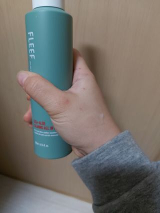 플리프 시카-알로에 카밍 올인원 200ml — 5점을 준 리뷰어가 2021년 1월 올린 사용 사진
