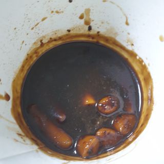 유비쿡 컵떡볶이 매운컵떡볶이2개/ 짜장컵떡볶이 2개  총 4개세트 — 5점을 준 리뷰어가 2021년 2월 올린 사용 사진