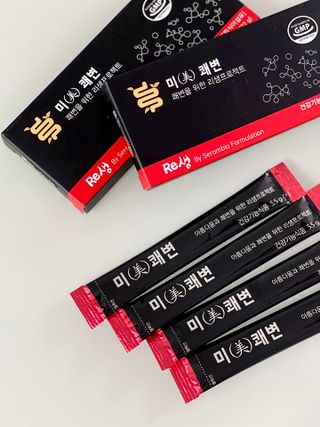 새롬바이오 리생 [미쾌변] 차전자피 식이섬유 건강기능식품 3팩 — 4.5점을 준 리뷰어가 2021년 7월 올린 사용 사진