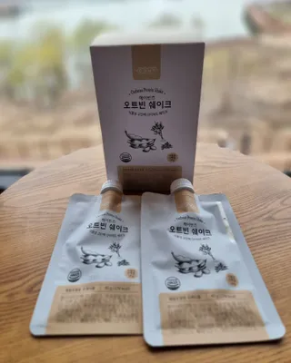 헤이빈즈 식사대용 식물성단백질 다이어트쉐이크 파우치 5일분 — 5점을 준 리뷰어가 2023년 3월 올린 사용 사진