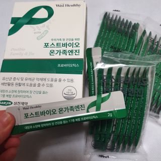 삼진제약 위시헬씨 [삼진제약] 위시헬씨 포스트바이오 온가족엔진 — 5점을 준 리뷰어가 2021년 2월 올린 사용 사진