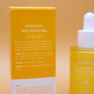 체르엠 스템앤셀 비타민 브라이트닝 에센스 30ml 1개 — 5점을 준 리뷰어가 2021년 7월 올린 사용 사진