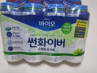 LIVE 매일바이오 썬화이버 드링킹 요거트 — 5점을 준 리뷰어가 2022년 8월 올린 사용 사진
