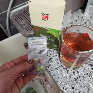 클린24시간 지중해로 쏙빠지다 1SET (800mg*60정) — 3점을 준 리뷰어가 2022년 11월 올린 사용 사진
