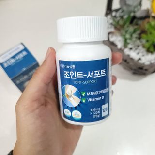 에이치알팜 조인트-서포트 보스웰리아 MSM 650mg x 120정 — 5점을 준 리뷰어가 2021년 5월 올린 사용 사진