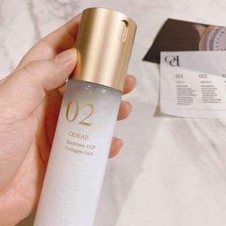 ODEAR ENDERMIC EGF COLLAGEN FLUID 오데어 엔더믹 이지에프 콜라겐 플루이드 — 5점을 준 리뷰어가 2022년 4월 올린 사용 사진
