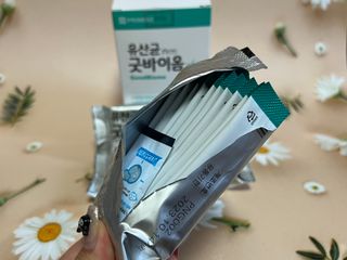 프리마인 유산균 국가지정연구소 선정, 살아있는 생유산균 200억 마리의 힘. 유산균n굿바이옴플러스 — 5점을 준 리뷰어가 2022년 4월 올린 사용 사진