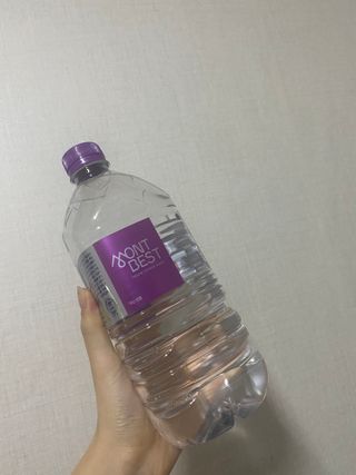 몽베스트 MONTBEST 1L 12입 — 5점을 준 리뷰어가 2022년 2월 올린 사용 사진