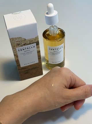 [스킨1004] 마다가스카르 센텔라 앰플 100ml — 5점을 준 리뷰어가 2024년 5월 올린 사용 사진