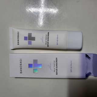 바노바기 코스메틱 바노바기 밀크씨슬 리페어 시카 선스크린 플러스 50ml — 5점을 준 리뷰어가 2023년 1월 올린 사용 사진