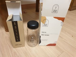 [맘메이크] 체중조절 다이어트 쉐이크 — 5점을 준 리뷰어가 2021년 8월 올린 사용 사진
