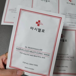 닥터마시멜로 마블러스 멀티 클리닉 마스크 — 5점을 준 리뷰어가 2021년 5월 올린 사용 사진