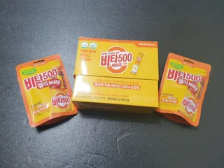 광동생활건강 [광동] 비타500데일리스틱 70포+쇼핑백+구미3개 — 5점을 준 리뷰어가 2022년 1월 올린 사용 사진