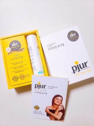 프리미엄 마사지젤 pjur 퓨어젤 — 4점을 준 리뷰어가 2021년 1월 올린 사용 사진
