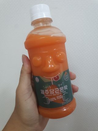 탐라원 무농약 당근과즙으로 건강한 당근주스, 당근몬딱주스 — 5점을 준 리뷰어가 2021년 10월 올린 사용 사진