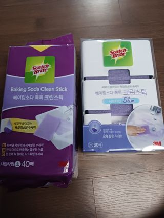 3M 스카치브라이트 크린스틱 베이킹소다 시트타입 70매 + 디스펜서 증정 — 5점을 준 리뷰어가 2023년 9월 올린 사용 사진