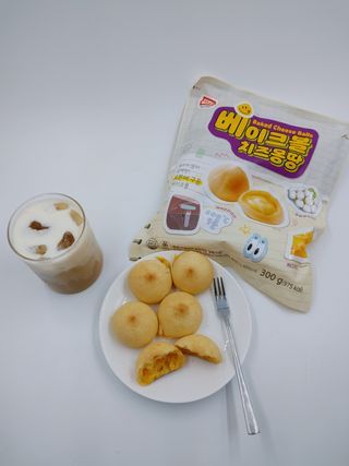 한성기업 베이크볼 치즈몽땅 300g x 2봉 — 3점을 준 리뷰어가 2021년 9월 올린 사용 사진