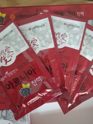 서울약사신협_내몸애생발란스아로니아_70ml x 30포 — 5점을 준 리뷰어가 2021년 6월 올린 사용 사진