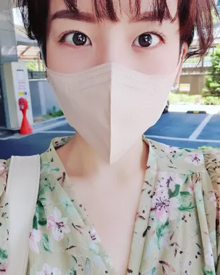 끌린에르 스포츠 귀편한 새부리형 마스크 (뉴컬러포함) — 5점을 준 리뷰어가 2022년 5월 올린 사용 사진