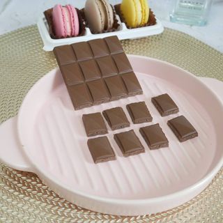 당류2g 자일리톨로 단맛을낸 슈카 퓨어비건 무설탕초콜릿 Xucker vegan 2개입 — 5점을 준 리뷰어가 2021년 4월 올린 사용 사진